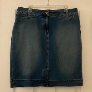 Cute Denim Skirt from Talbots